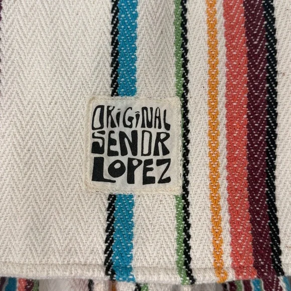 Original Senor Lopez Stripped Backpack - Picture 2 of 5